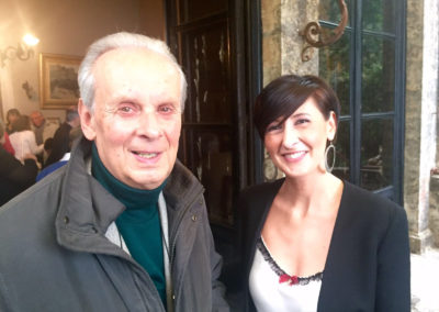 Con Gaetano Giani Luporini