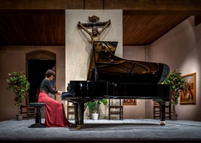 Recital pianistico 9 luglio 2019, Certosa di Firenze. Musiche di C.Debussy, E.Satie, Carlo Galante. Ph. Claudio Minghi