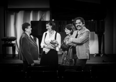 4 novembre 2019. Opere inedite dal Fondo Prosperi. Con Giuliana Prosperi, Gloria Manghetti, Francesco Gesualdi. Ph. Claudio Minghi