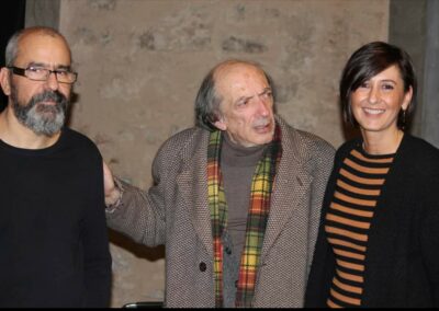 Con Giancarlo Cardini e Marco Lenzi